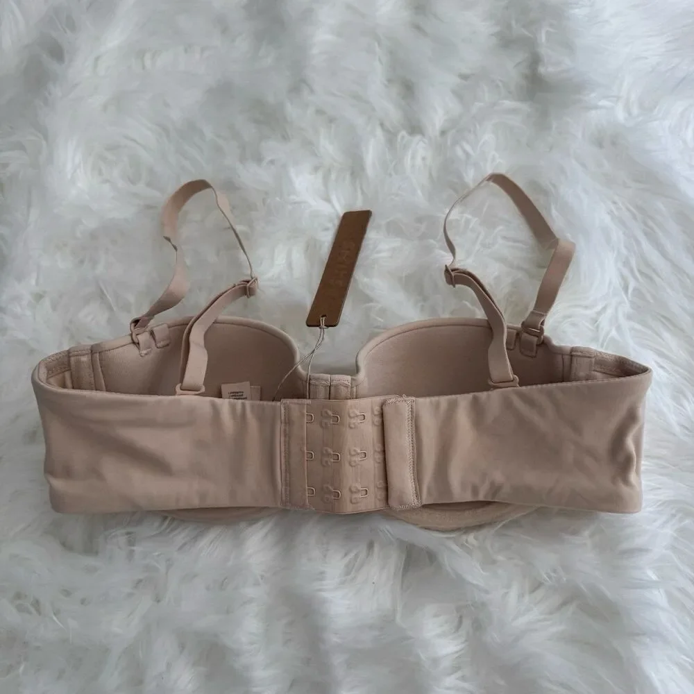 Skims Fits Everybody Strapless Sand Size 34B - Picture 4 of 6
